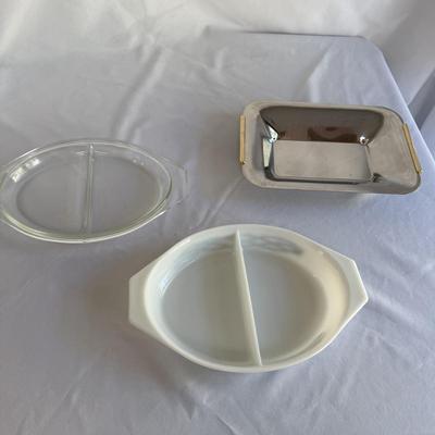Pyrex Barbed Wire w/ Classic and MCM Serve Ware (K-BM)