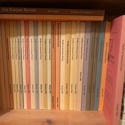 Bookcase & cookbooks, American Scholar, American Fiction