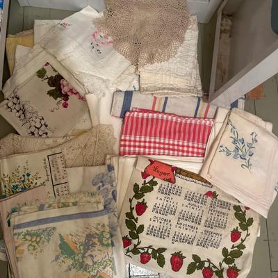 Linens and things! Does not include cabinet