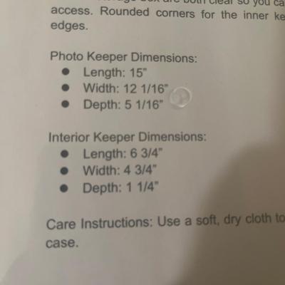 Two Photo and craft organizer