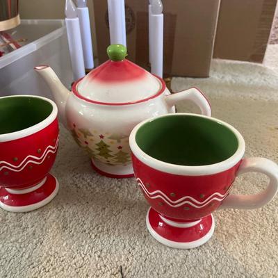 Christmas wrap, ribbons, gift bags & decor