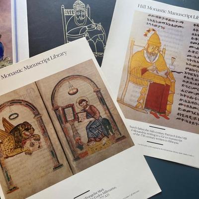 Vintage cruise line menus, and memorabilia