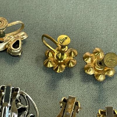 4 Pair Vintage Earrings