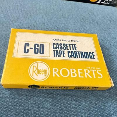 Lot of Vintage Sealed Cassette Tapes, New Unused VHS Tapes