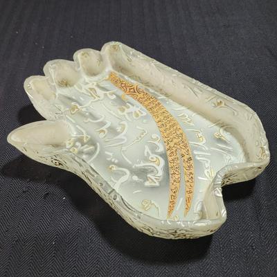 Pence-i Al-i Aba Glass Hand Talisman (LR-EL)