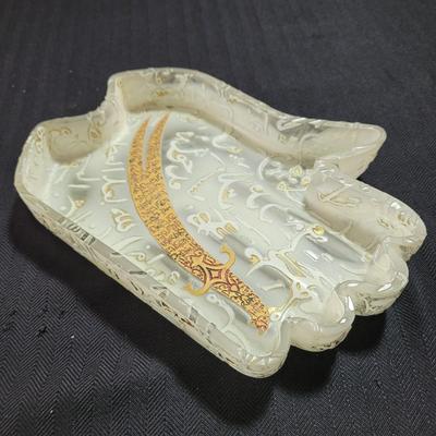 Pence-i Al-i Aba Glass Hand Talisman (LR-EL)
