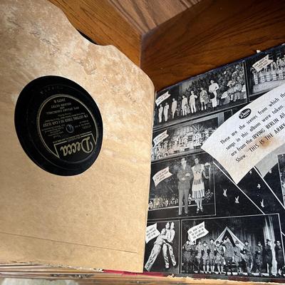 Vintage Lot of LPs Records + 1942 Decca Set