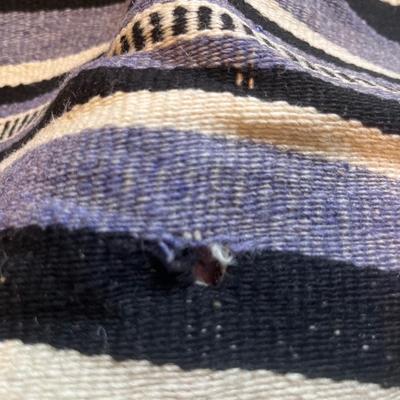 Large vintage Mexican rug