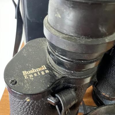2 Pairs Bushnell Binoculars w Cases