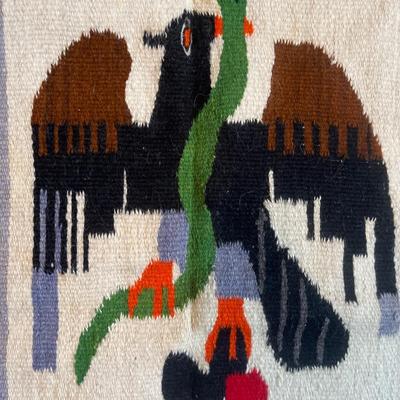 Vintage Mexican rug