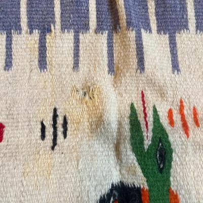 Vintage Mexican rug