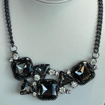 4 Crystal or Glass Necklaces