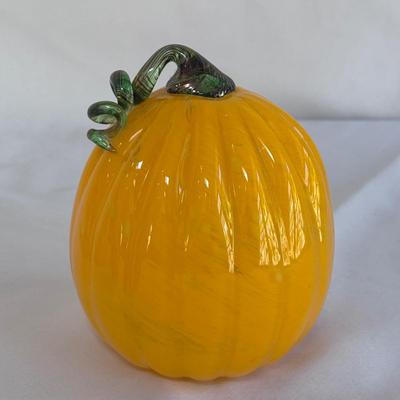 Glass Pumpkin, Apples, and Ducceschi Alabaster Pear (LR-DZ)