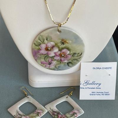Gloria O’Keefe Hand Painted Jewelry