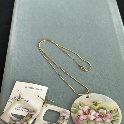 Gloria O’Keefe Hand Painted Jewelry