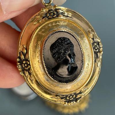 Vintage Pins, Locket and Estee Perfume