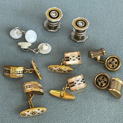 5 Pair of Cuff Links