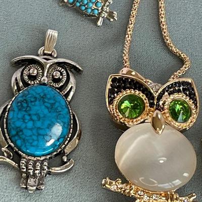 Vintage Owl Jewelry