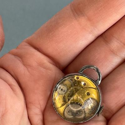 Vintage Bubble Watch Pendant