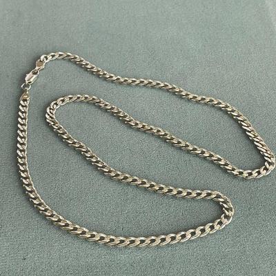 Sterling Silver Chain Necklace 23 inches
