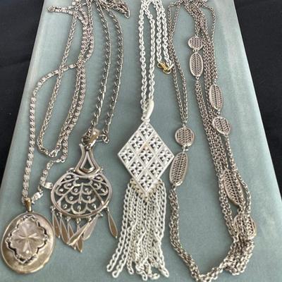 4 Vintage 1970’s Necklaces