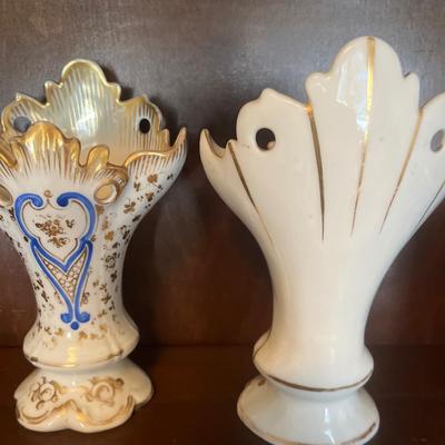 Handpainted vases and decor