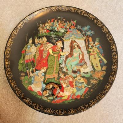 Russian Legends Complete 12 Plate Set from The Bradford Exchange (LR-EL)