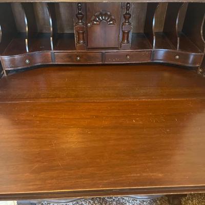 Antique Secretary desk and hutch