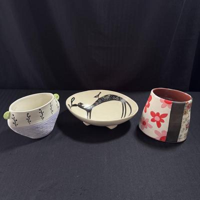 Unique Ceramics by Local Asheville Artist Laura Peery & More (LR-DZ)