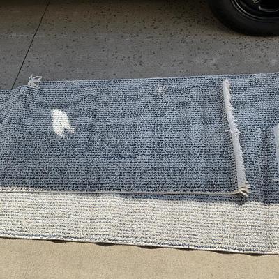 Three rugs, 56x22in