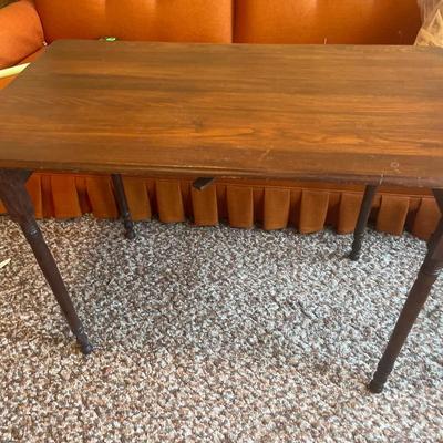 Adorable wood folding table