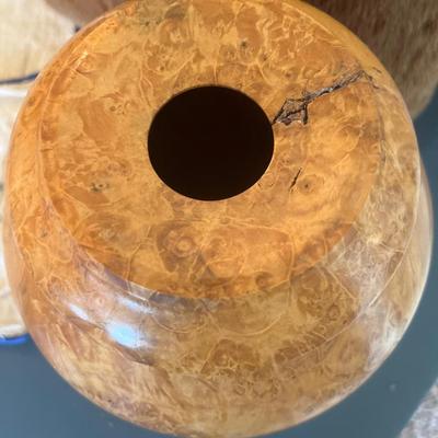 K Anderson Box Elder vase, Horse, hair, pillow and laundry hanger
