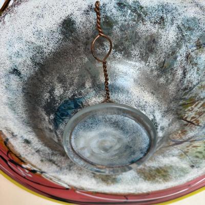 Large Art Glass Plate (LR-BM)