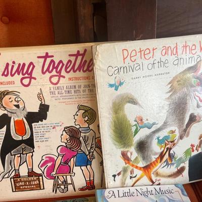 Children’s books and records