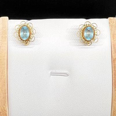 Vintage Gold Filled Jewlery Lot - Van Dell Goldstone Pearl Set, GF Necklace, GF Earrings