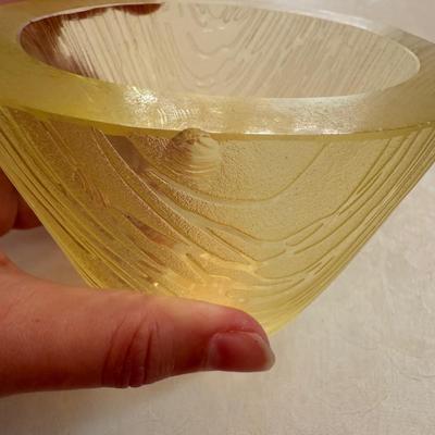 Moser Artistic Glass Book and Three Glass Pieces (LR-DZ)