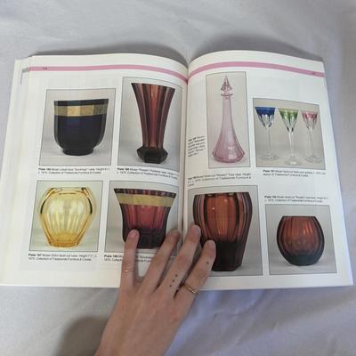Moser Artistic Glass Book and Three Glass Pieces (LR-DZ)