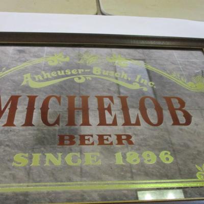 Vintage Michelob Mirror Sign
