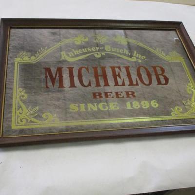Vintage Michelob Mirror Sign