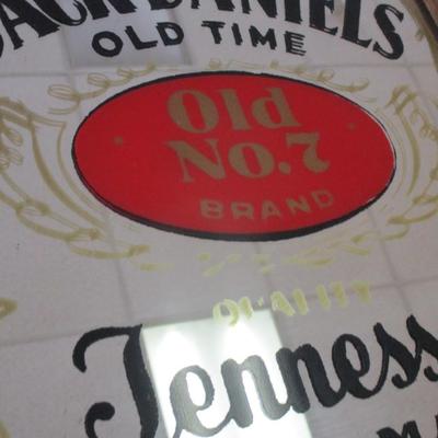 Jack Daniel's Tennessee Whiskey Mirror Sign