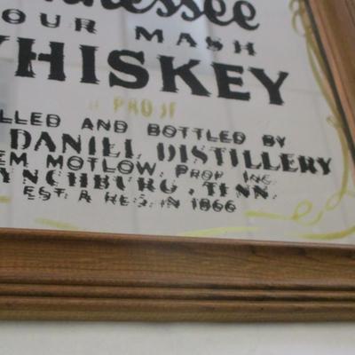 Jack Daniel's Tennessee Whiskey Mirror Sign