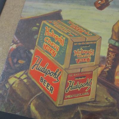 Hy Hintermeister Art Print Ale/Beer Print Camping