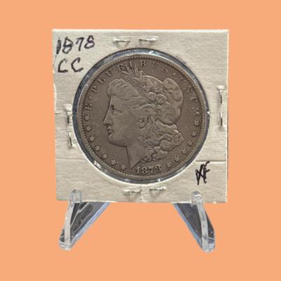 1878 Morgan CC Silver Dollar