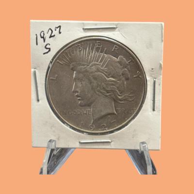 1927 S Peace Dollar