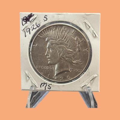 1926 S Peace Dollar