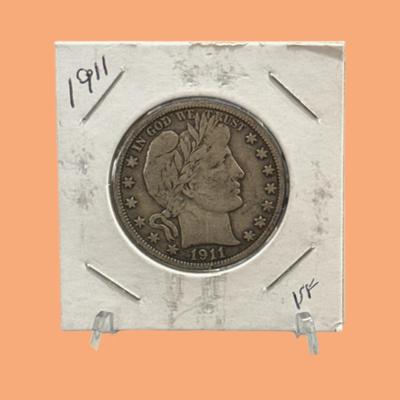 1911 Barber Half Dollar