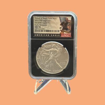 2021 Silver Eagle MS70