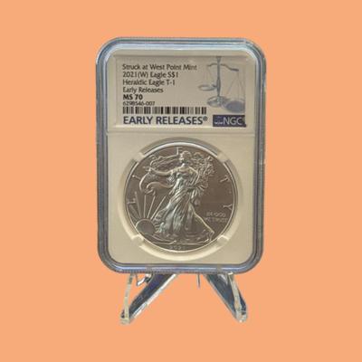 2021 Silver Eagle MS70