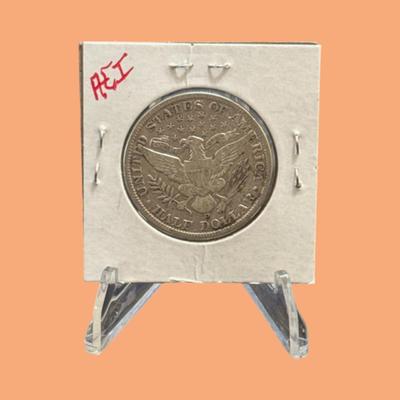 1906 D Barber Half Dollar