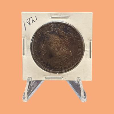 1921 Very Nice Toned Morgan Silver Dollar